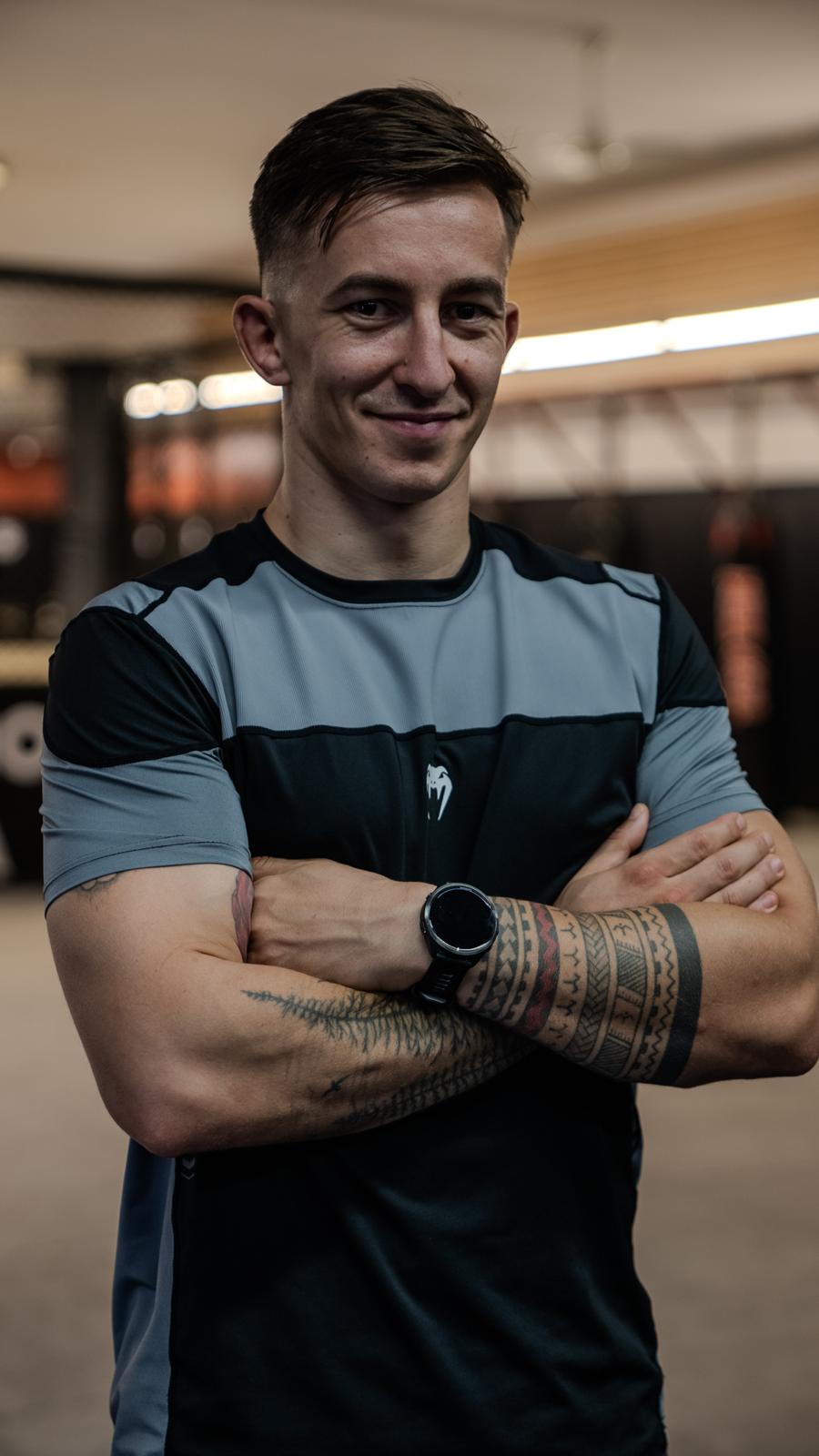 Fabian Lind im Trainingsstudio